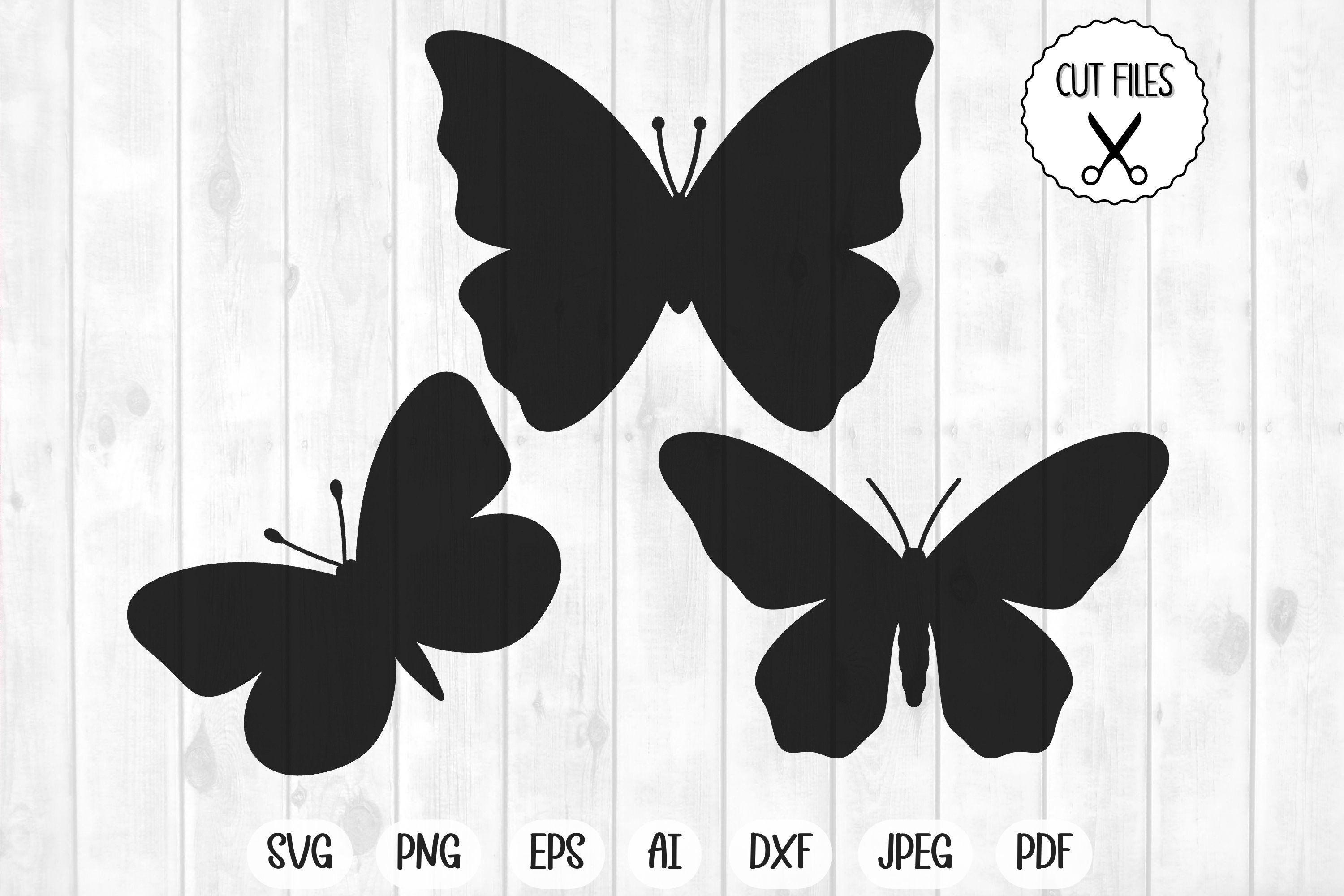 Butterfly Svg, Butterfly Silhouette