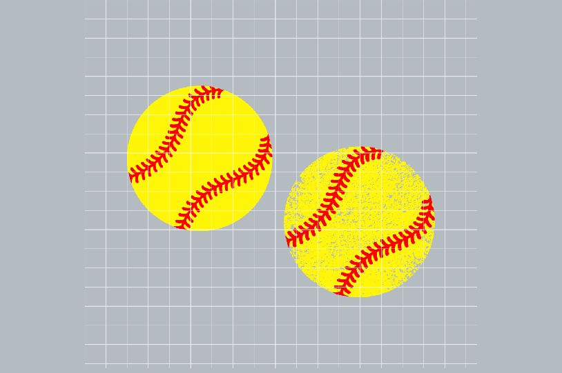 Softball Svg, Softball Clipart, Softball
