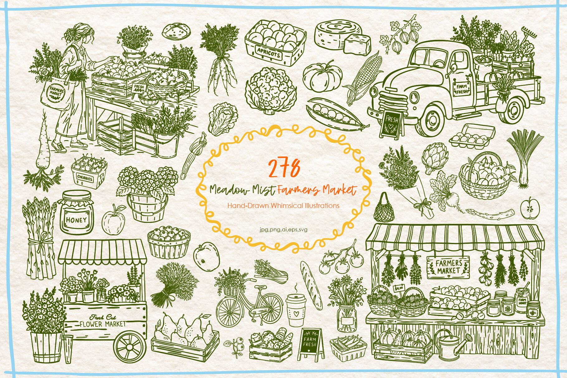 Farmers Market Bundle 278 MeadowMist